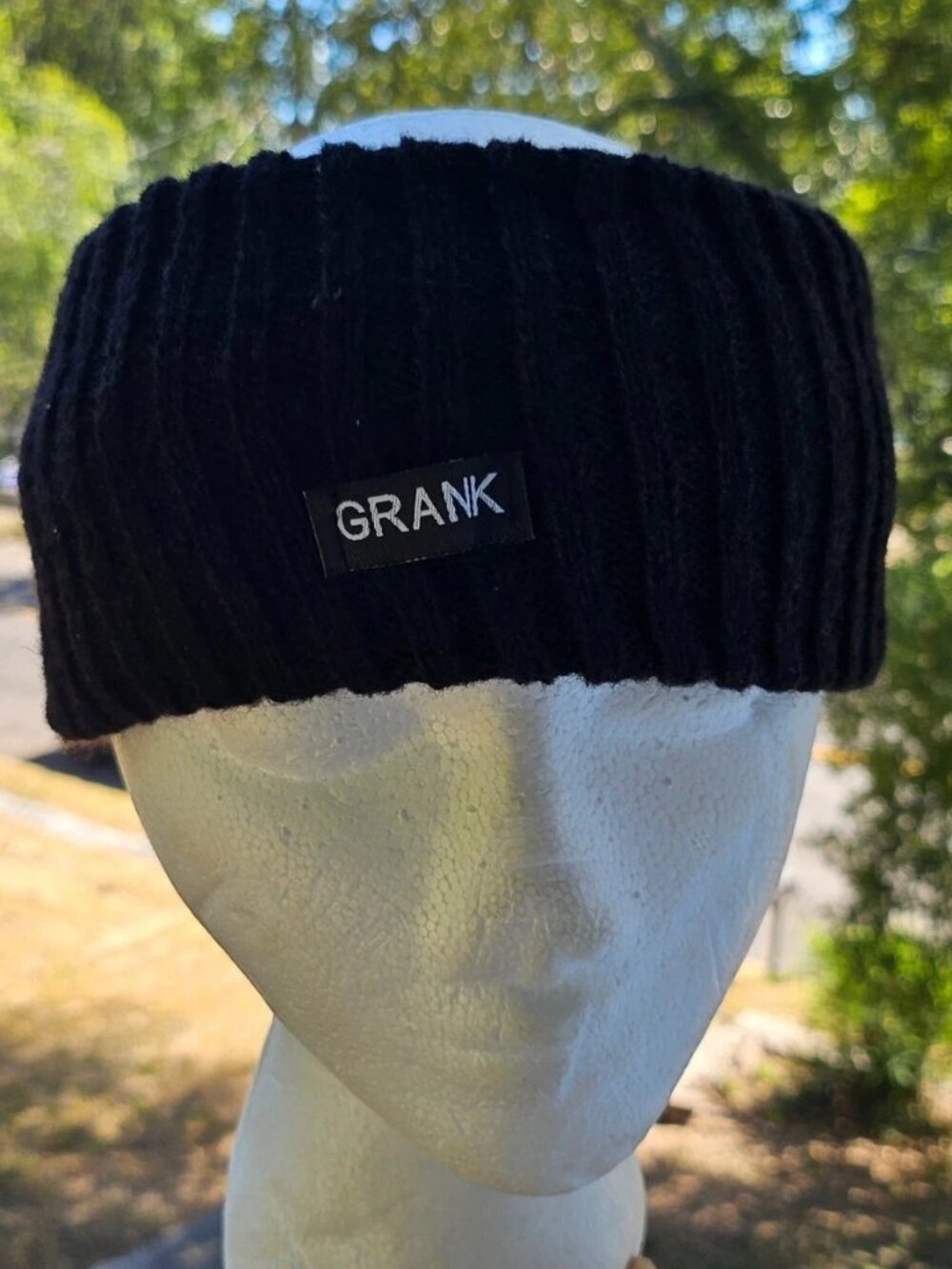 Grank Women Head Band Black Sport Headband Stretchable One Size Fit All